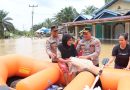 Ratusan Rumah Terendam Banjir, Kapolres Pasaman Barat Pimpin Langsung Evakuasi Korban Banjir Di Empat Kecamatan