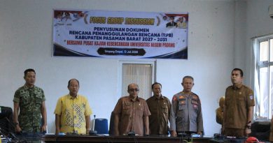 Antisipasi Bencana Kedepan, Pemkab Pasaman Barat Susun RPB Tahun 2027-2031 Antisipasi Bencana Kedepan, Pemkab Pasaman Barat Susun RPB Tahun 2027-2031