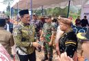 Wakil Bupati Pasaman Barat M. Ihpan menghadiri prosesi pengambilan Api Pekan Olahraga Provinsi